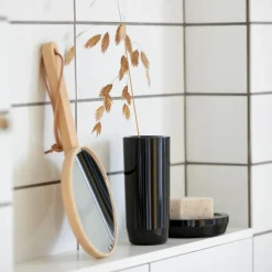 Zone Denmark Zone Suii tandenborstelbeker 14 cm, Black< Tandenborstelhouders