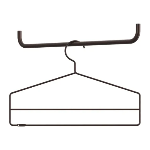 String hanger 4-pack, Donkerbruin< Kapstokken & Hangrekken|Haken & Hangers